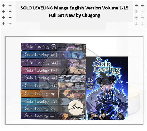 Solo leveling manga set volume - leveling,